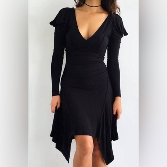 All Saints Dresses & Skirts - All Saints Allsaints Spitalfields Jacks Place Black Faith Viscose Dress Size 4
